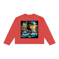 Unisex Vintage Wash Long Sleeve Boxy T-Shirt