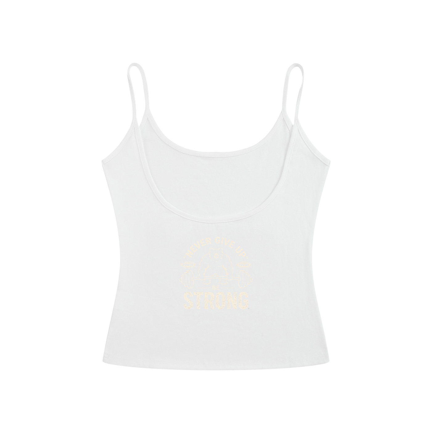 Women’s Slim Fit Open-Back Tank Top