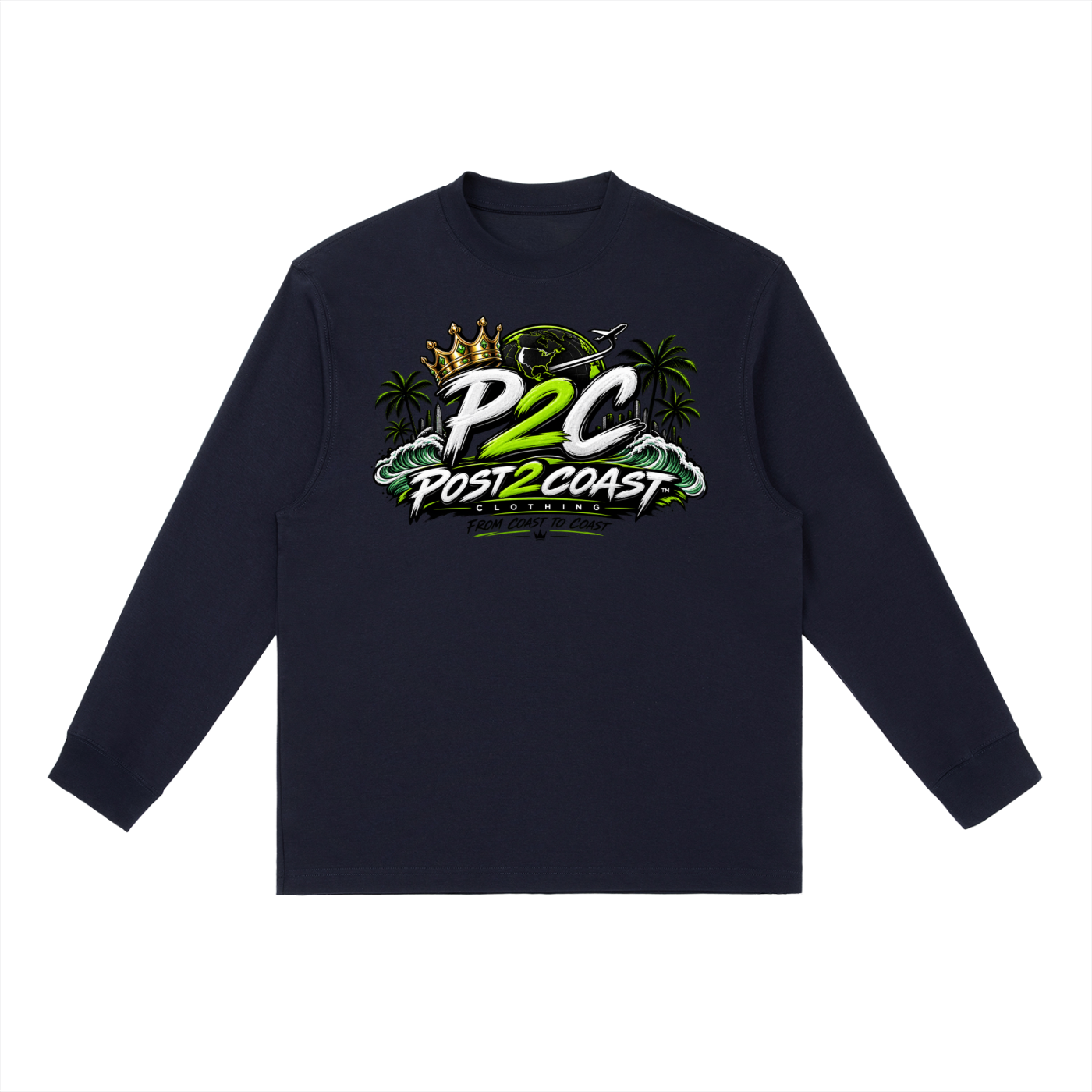 Essential Crewneck Long-Sleeve T-Shirt