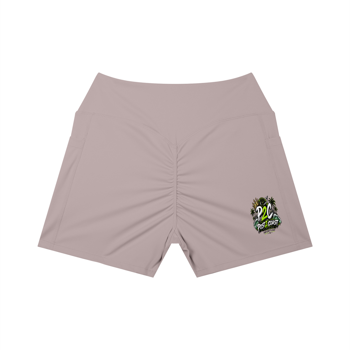 Women’s High Rise Pocket Yoga Shorts