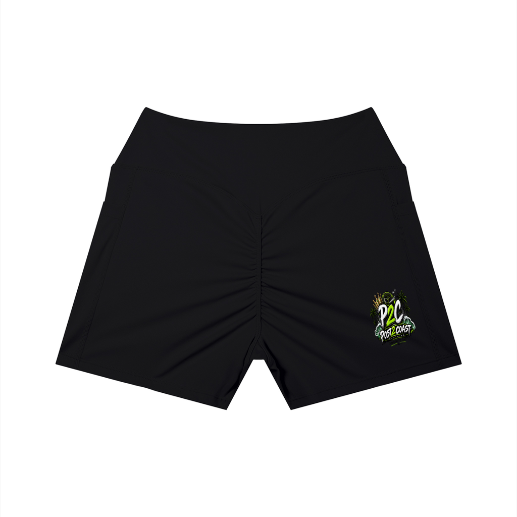 Women’s High Rise Pocket Yoga Shorts