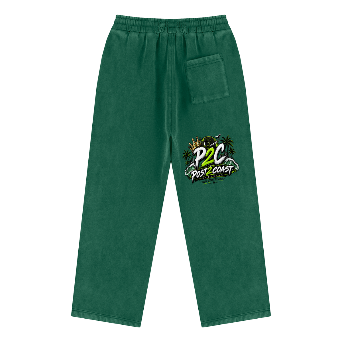 Unisex Vintage Wash Fleece Sweatpants