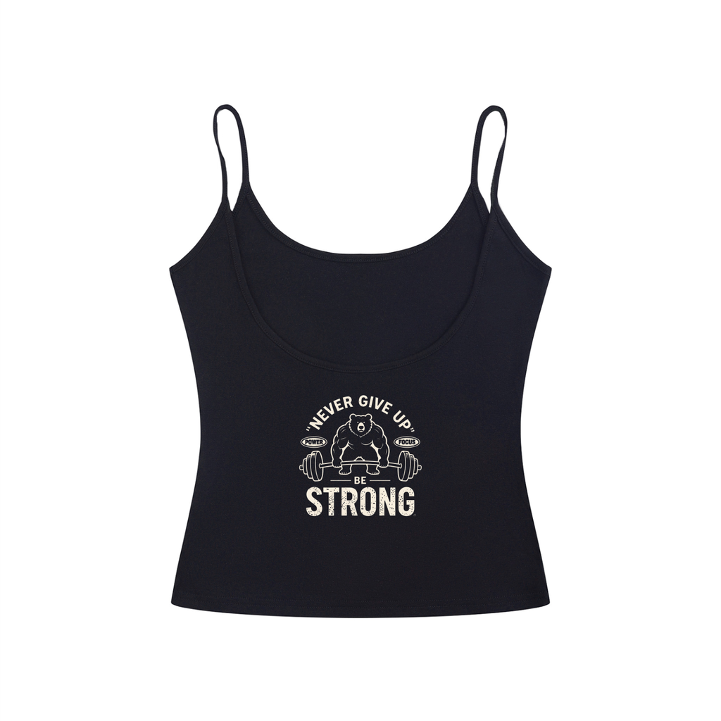 Women’s Slim Fit Open-Back Tank Top