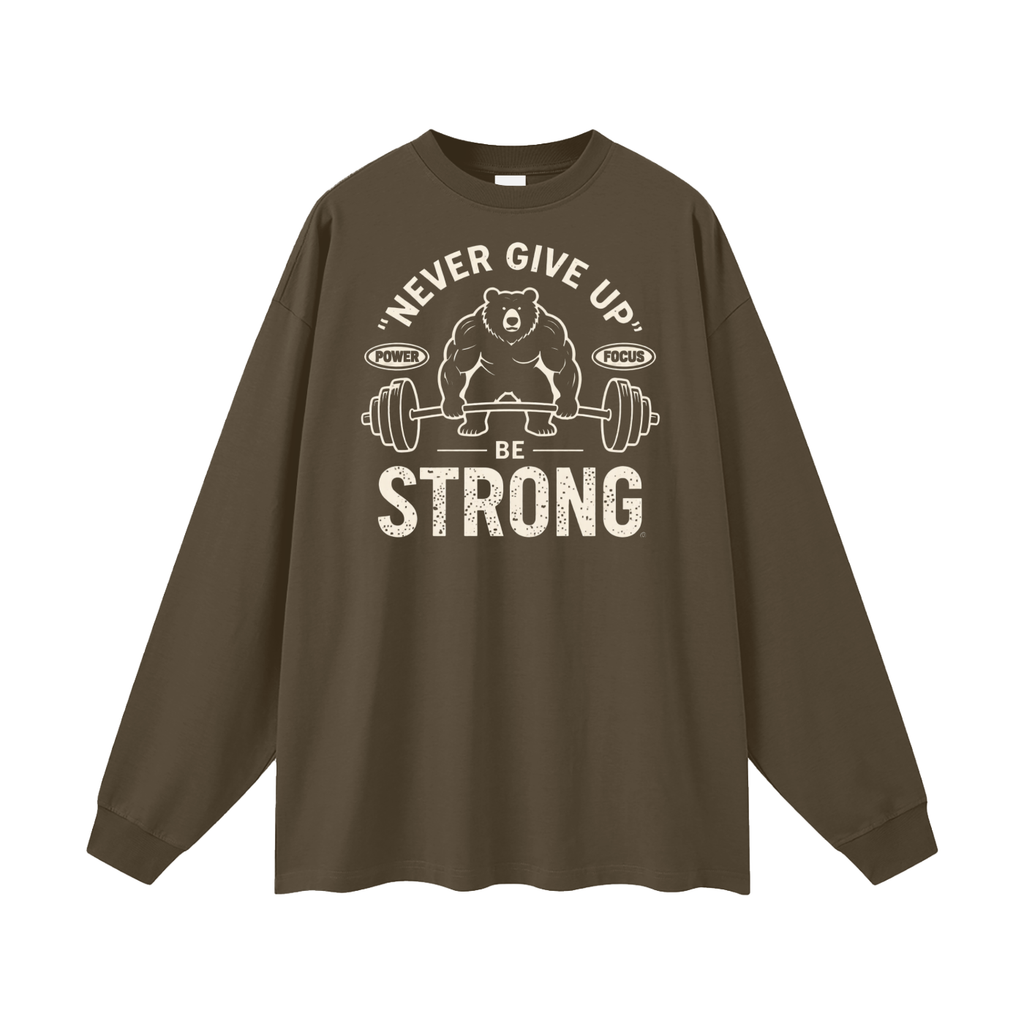 Oversized Unisex Long Sleeve T-Shirt