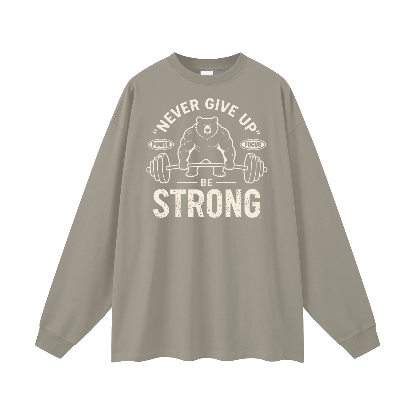 Oversized Unisex Long Sleeve T-Shirt