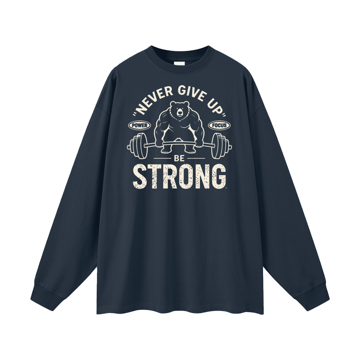 Oversized Unisex Long Sleeve T-Shirt