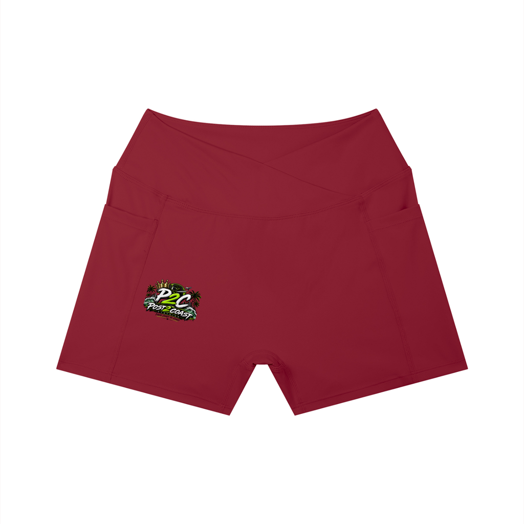 Women’s High Rise Pocket Yoga Shorts