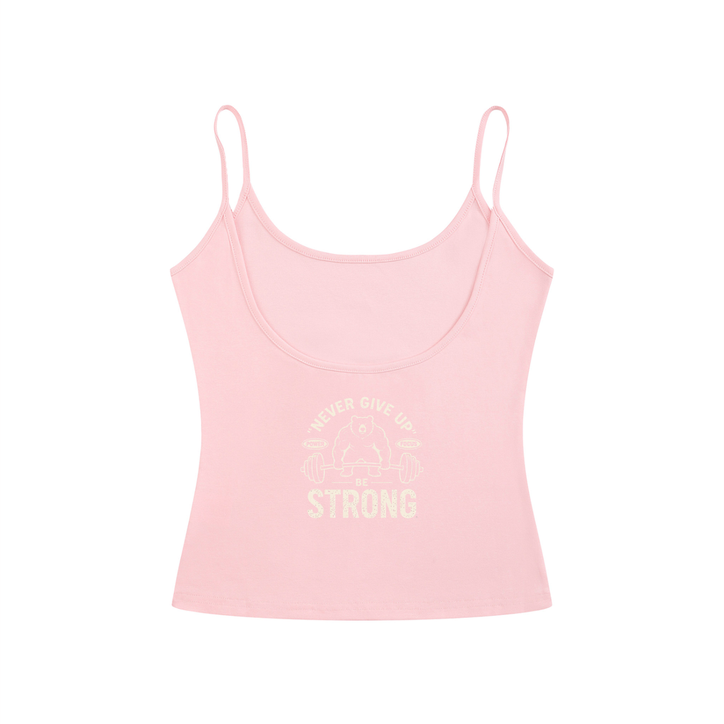 Women’s Slim Fit Open-Back Tank Top