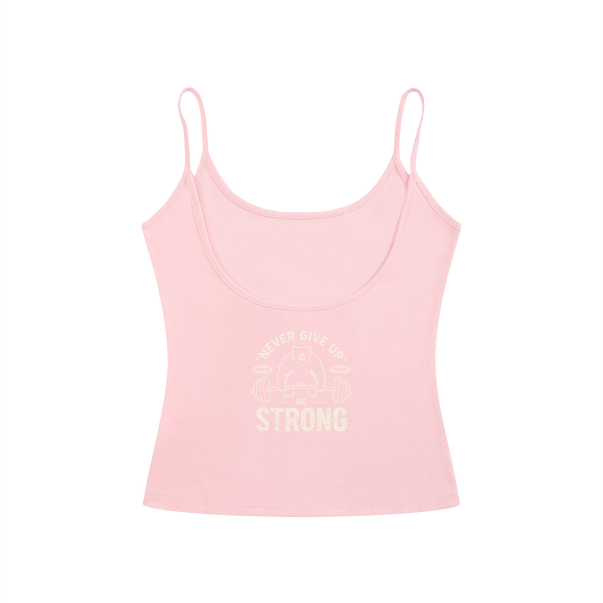 Women’s Slim Fit Open-Back Tank Top