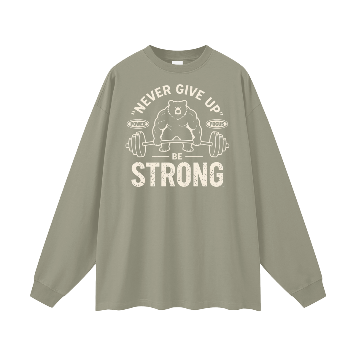 Oversized Unisex Long Sleeve T-Shirt
