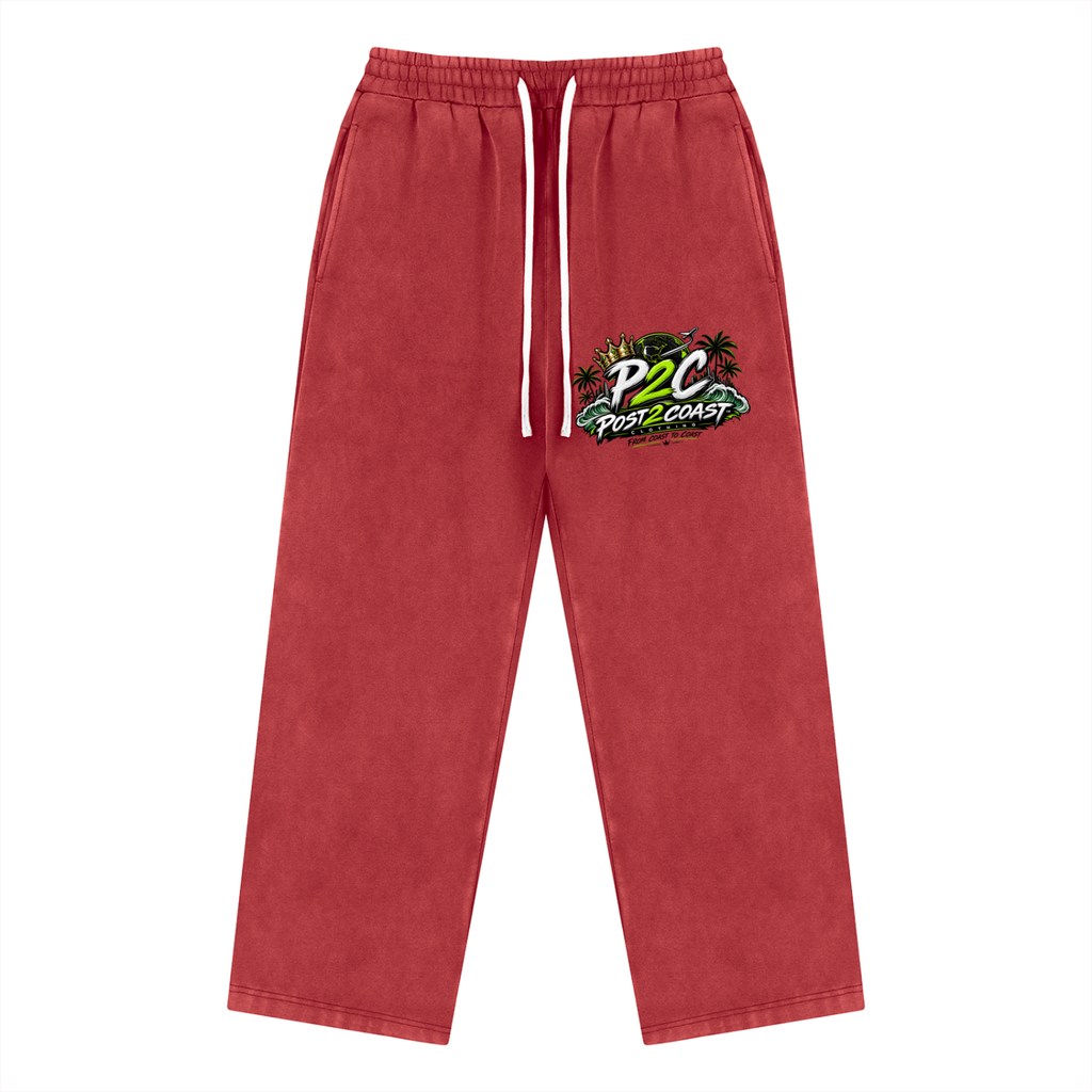 Unisex Vintage Wash Fleece Sweatpants