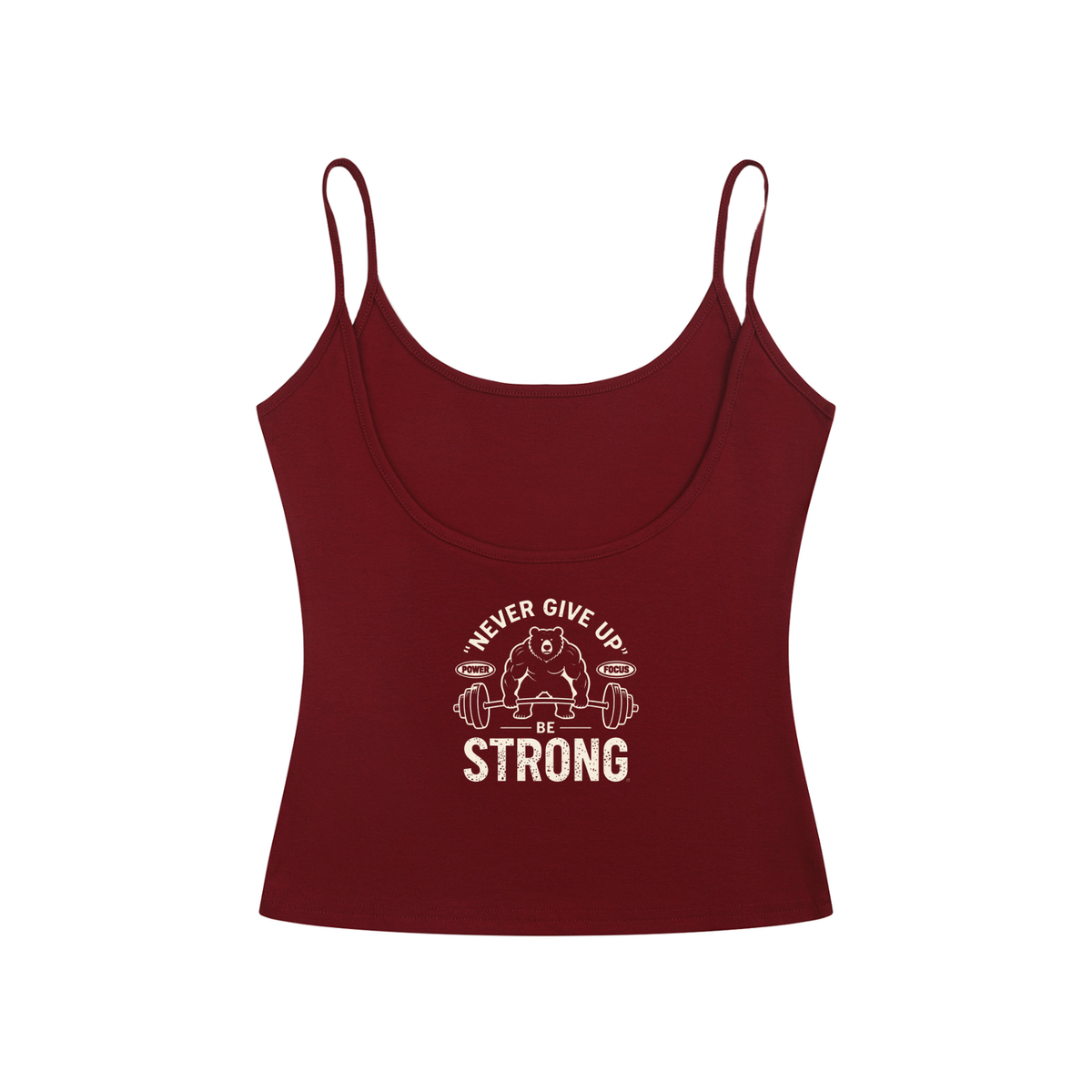 Women’s Slim Fit Open-Back Tank Top