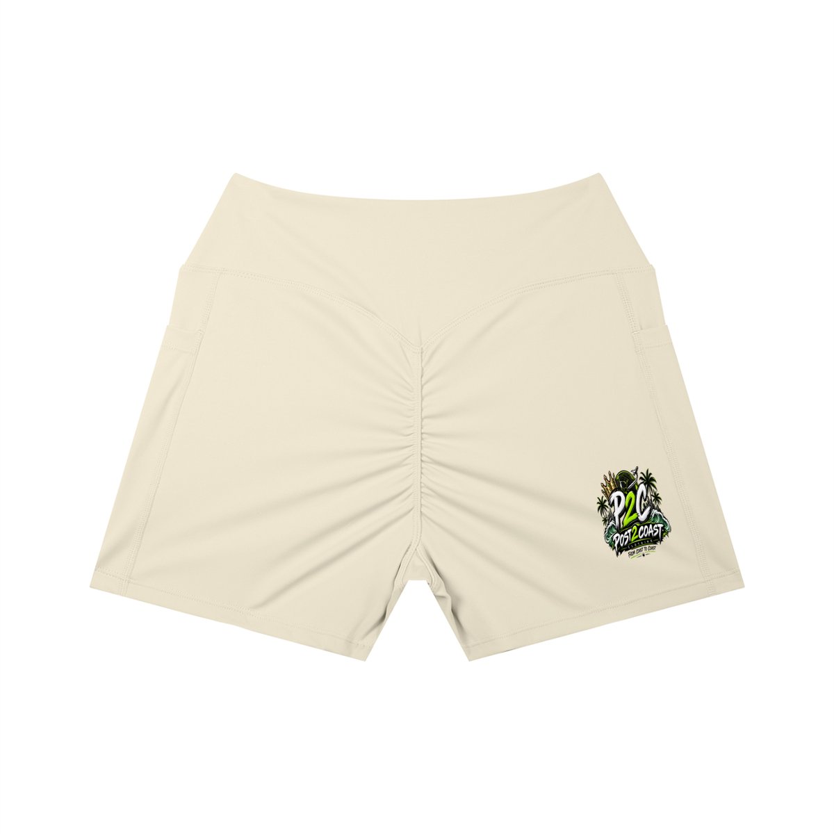 Women’s High Rise Pocket Yoga Shorts