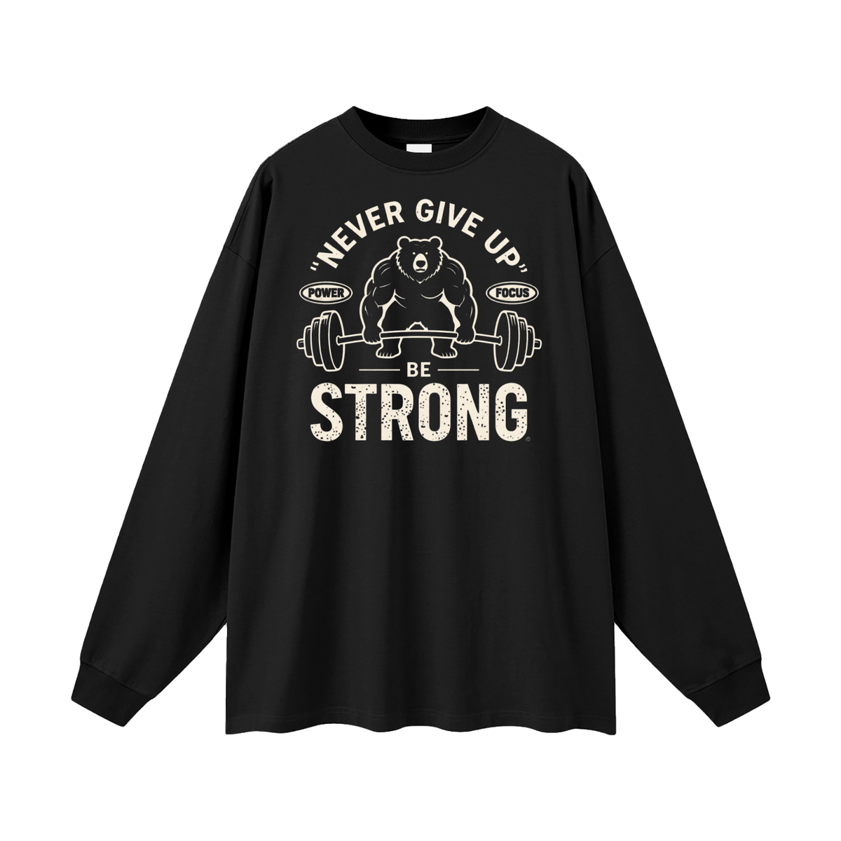 Oversized Unisex Long Sleeve T-Shirt