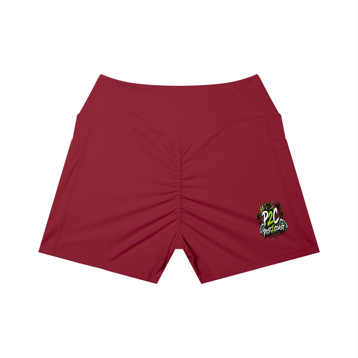 Women’s High Rise Pocket Yoga Shorts