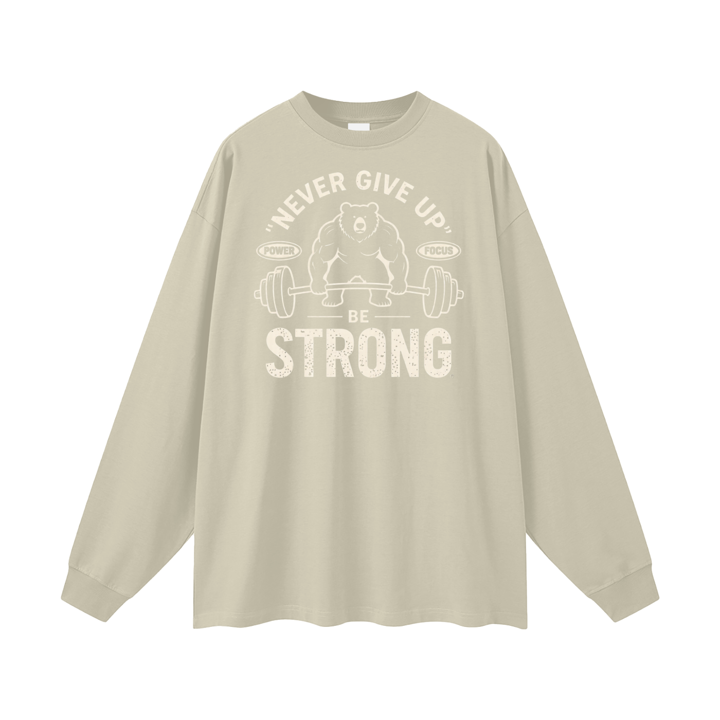 Oversized Unisex Long Sleeve T-Shirt