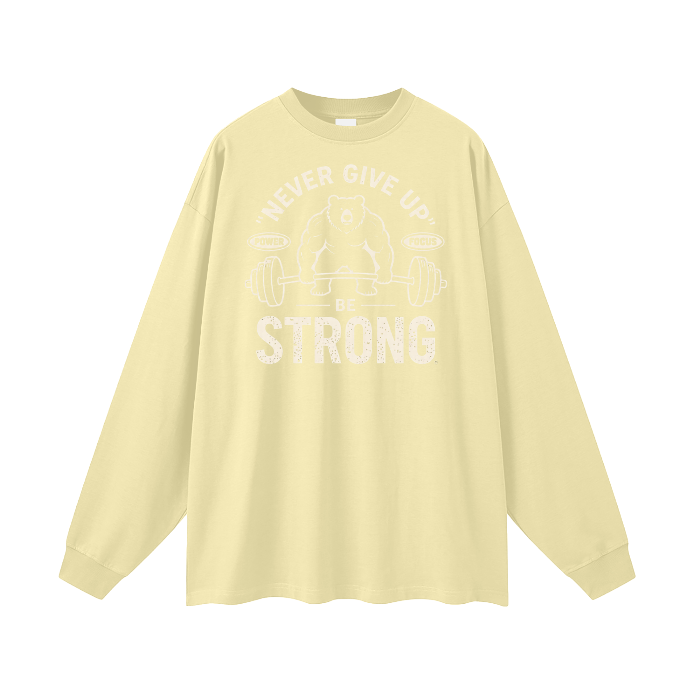 Oversized Unisex Long Sleeve T-Shirt