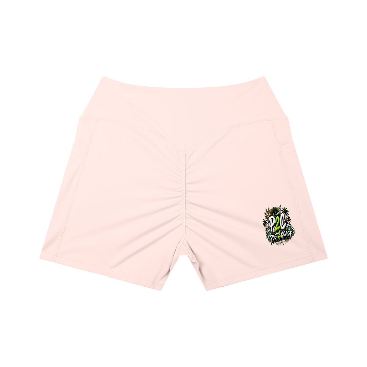Women’s High Rise Pocket Yoga Shorts