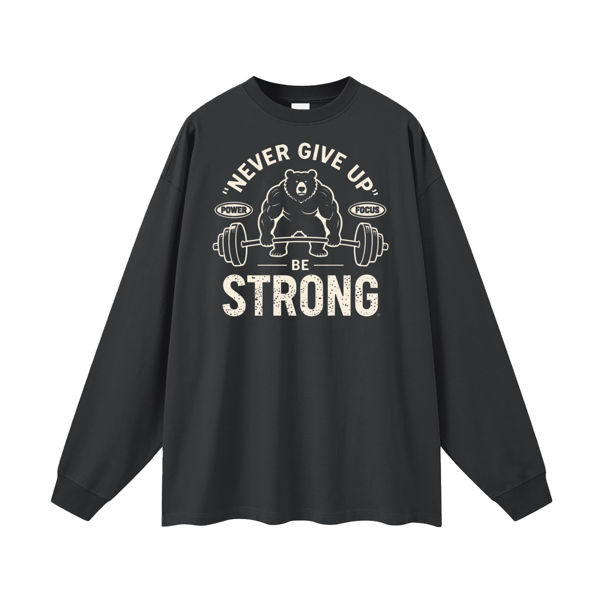 Oversized Unisex Long Sleeve T-Shirt