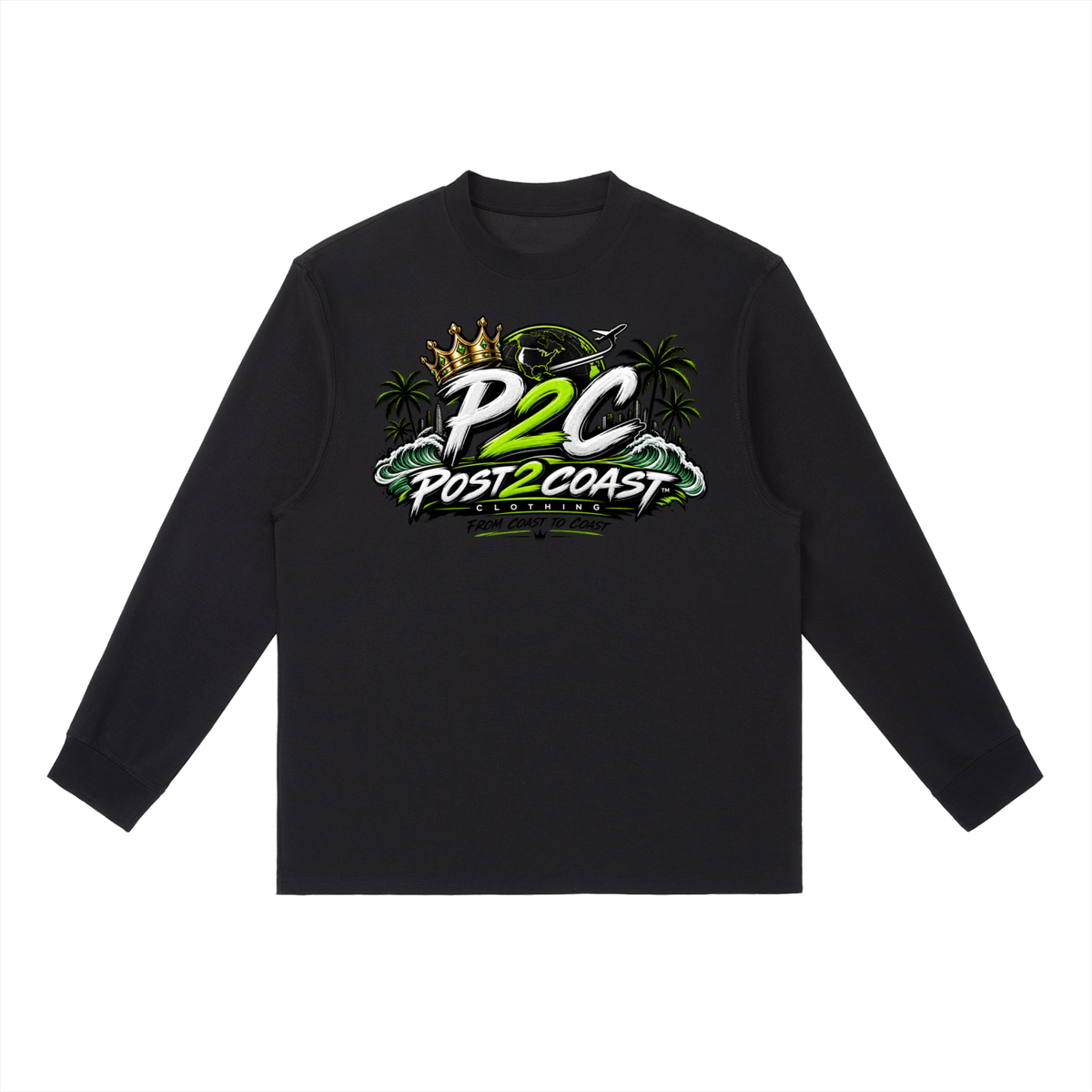 Essential Crewneck Long-Sleeve T-Shirt