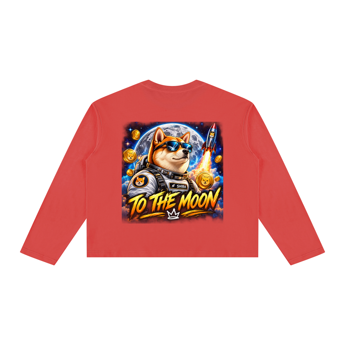 Unisex Vintage Wash Long Sleeve Boxy T-Shirt