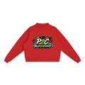 Essential Fleece Mock-Neck Crew Sweatshirt