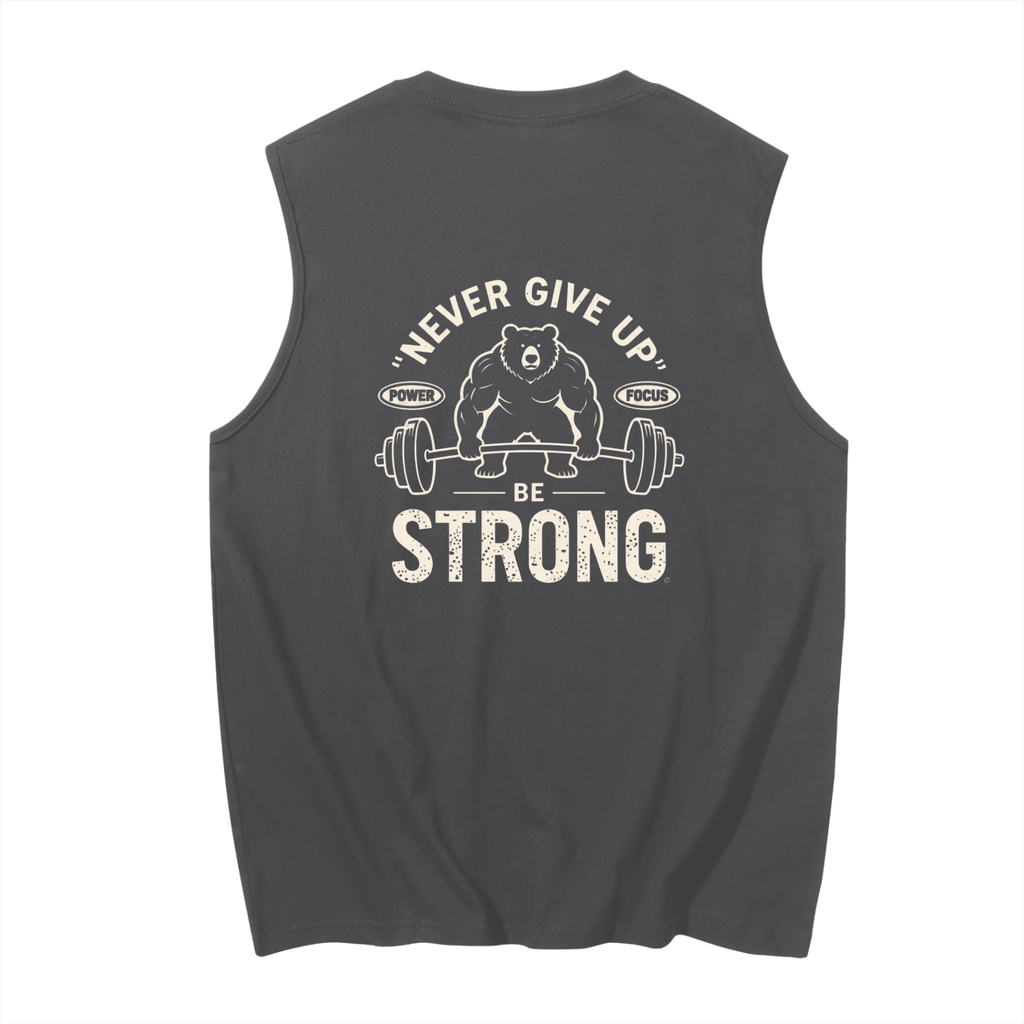 Men's Sleeveless Cotton Tank Top