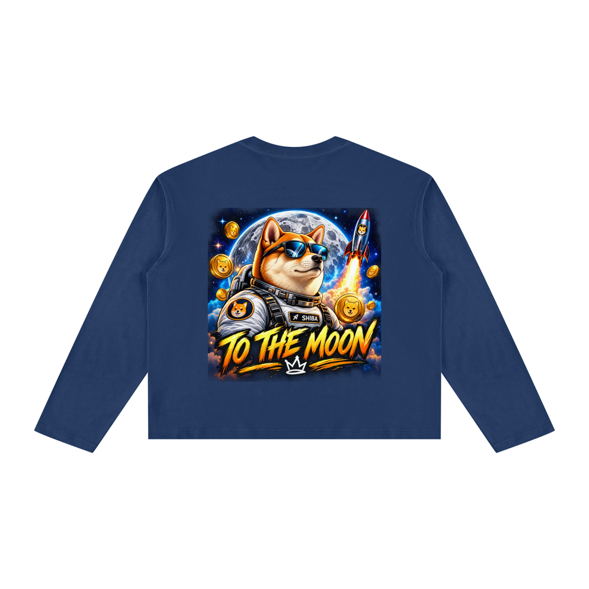Unisex Vintage Wash Long Sleeve Boxy T-Shirt