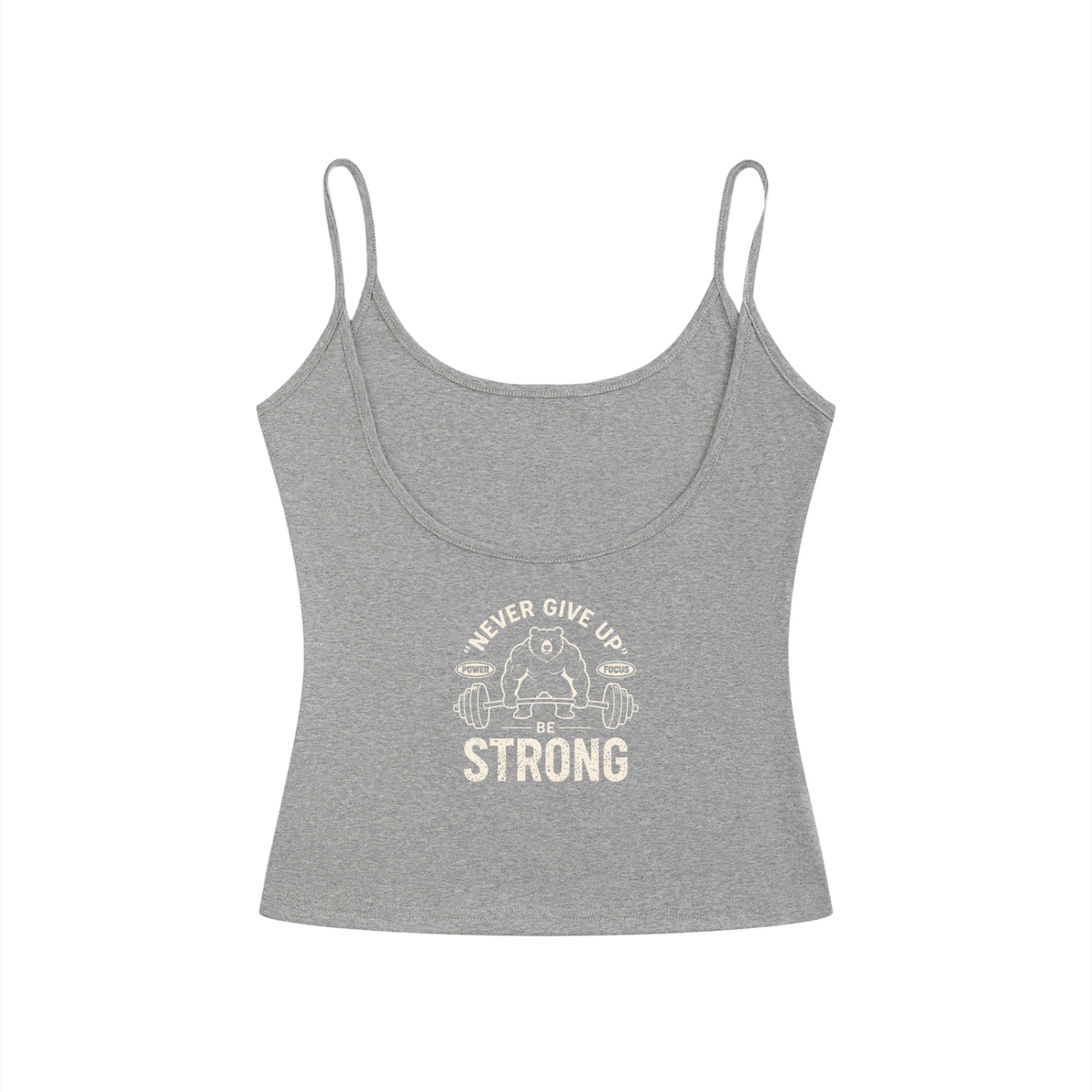 Women’s Slim Fit Open-Back Tank Top