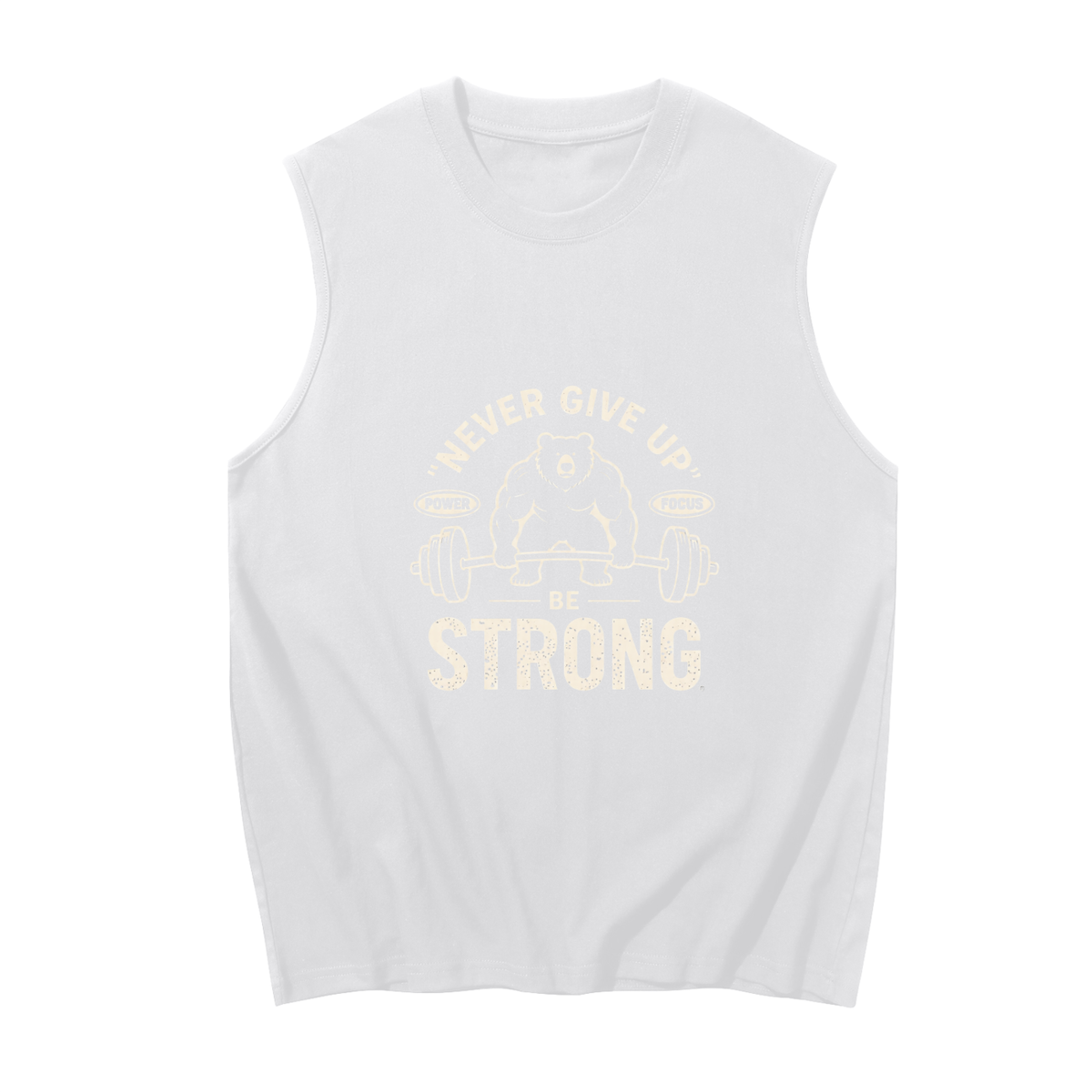 Men's Sleeveless Cotton Tank Top