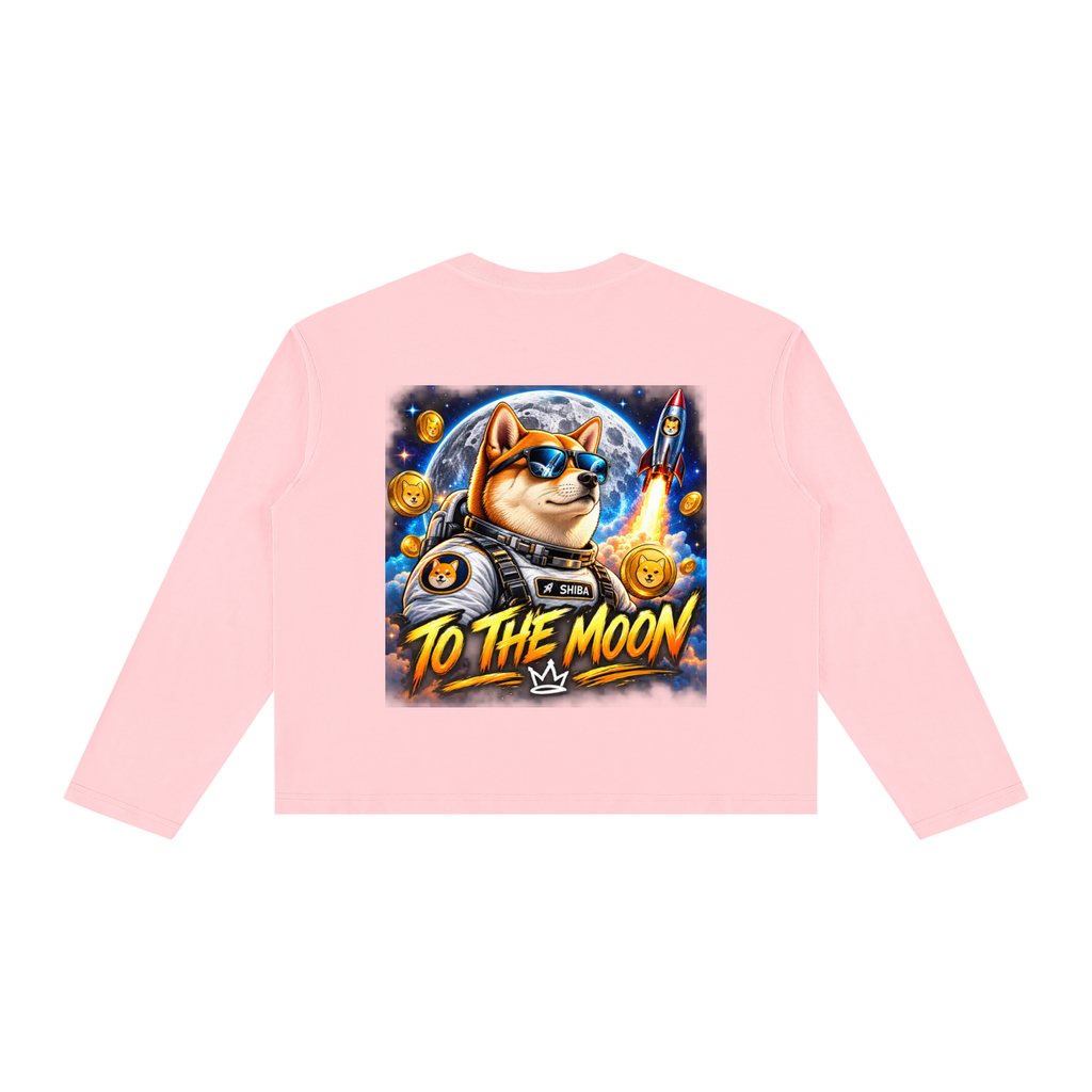 Unisex Vintage Wash Long Sleeve Boxy T-Shirt