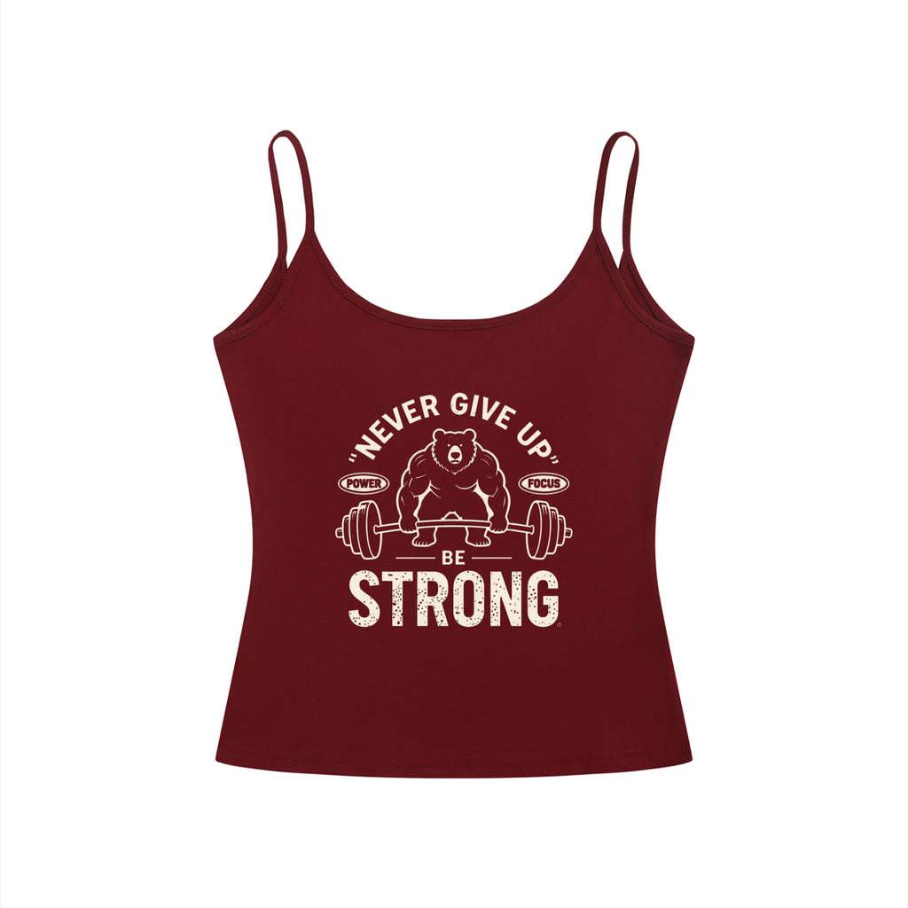 Women’s Slim Fit Open-Back Tank Top