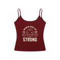 Women’s Slim Fit Open-Back Tank Top