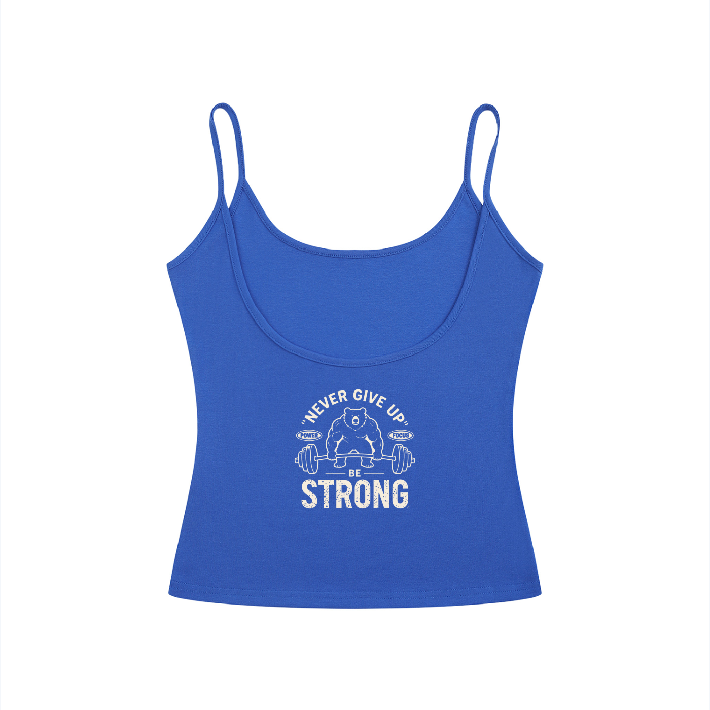 Women’s Slim Fit Open-Back Tank Top