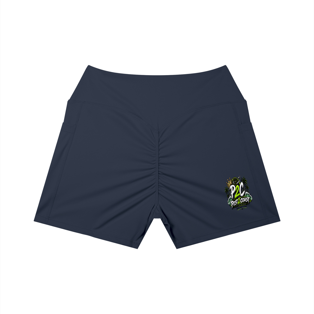 Women’s High Rise Pocket Yoga Shorts