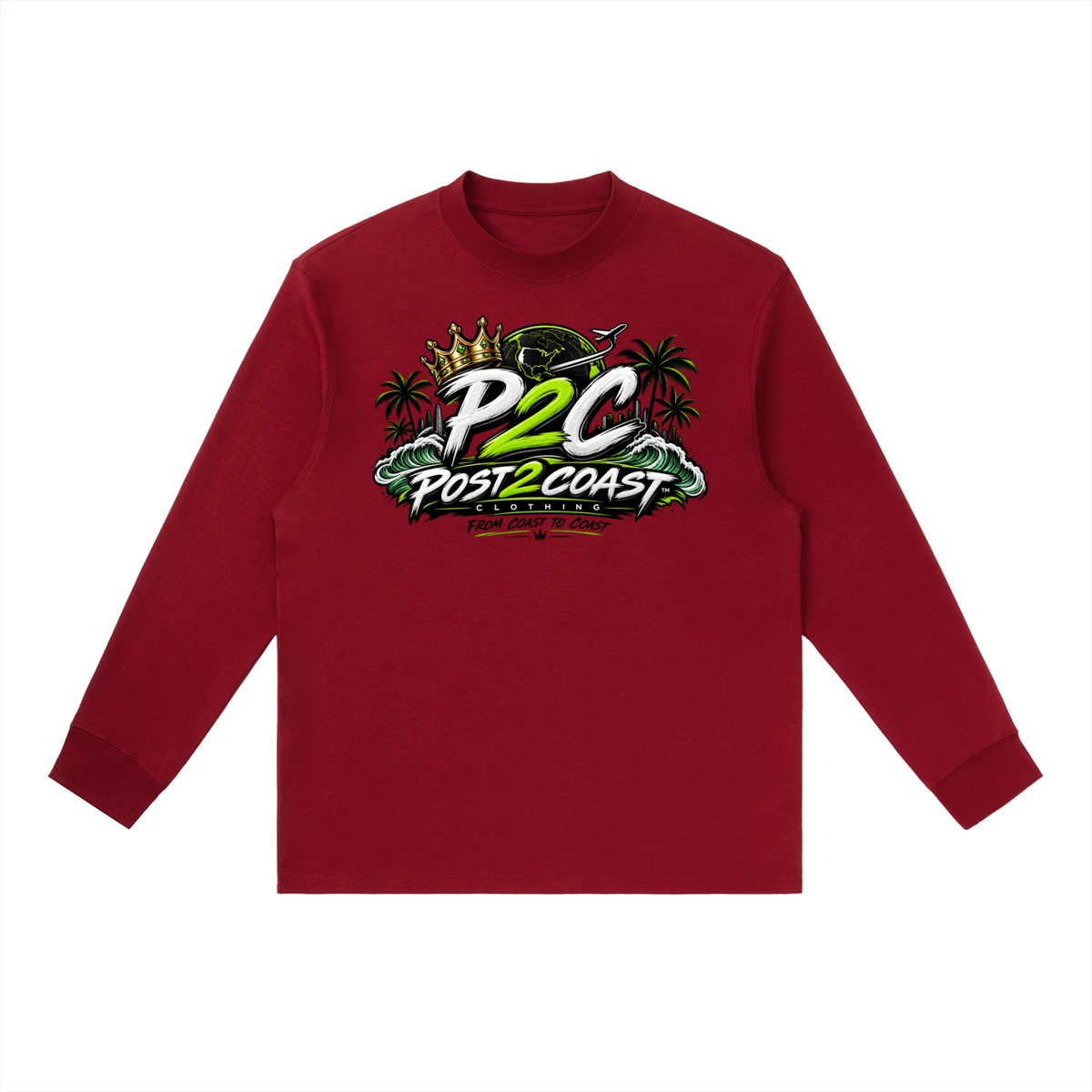 Essential Crewneck Long-Sleeve T-Shirt