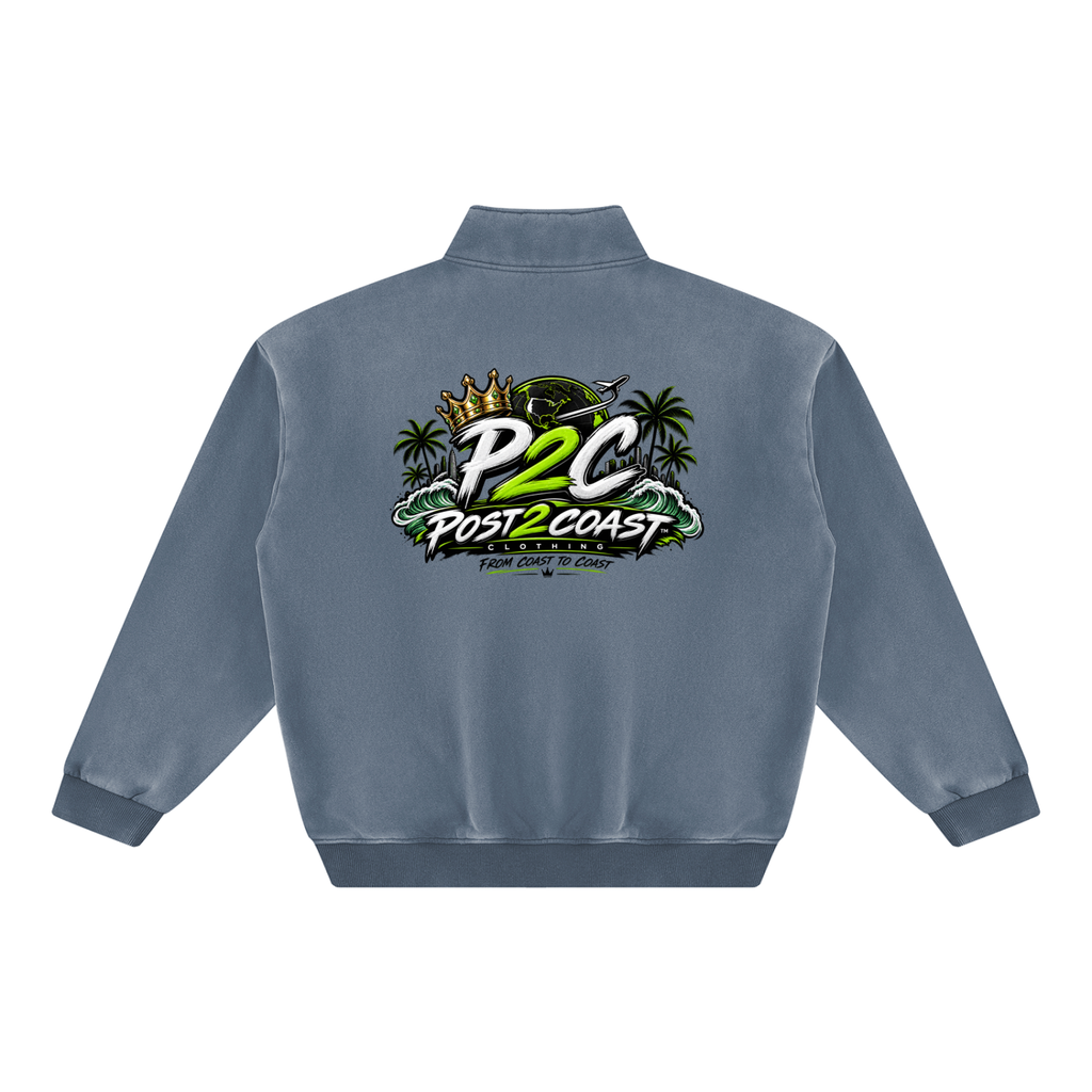 Unisex Vintage Wash Fleece Sweatshirt