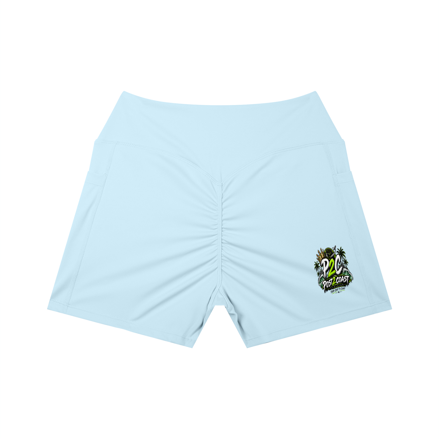Women’s High Rise Pocket Yoga Shorts