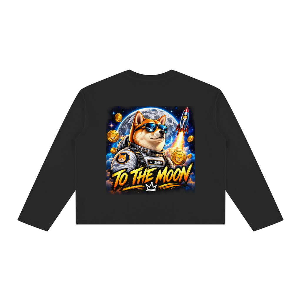 Unisex Vintage Wash Long Sleeve Boxy T-Shirt